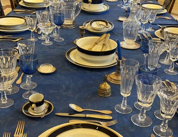 sala da pranzo del palazzo di corigliano